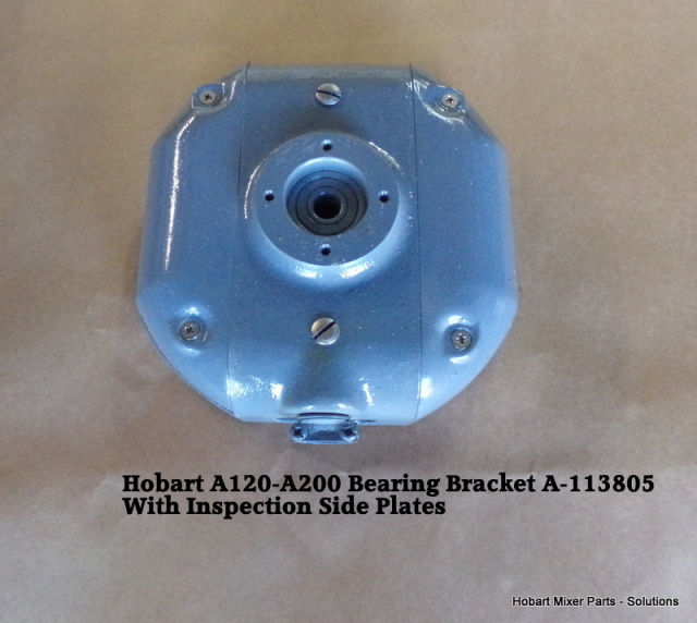 Hobart A120-A200 Bearing Bracket A-113805 With Inspection Side Plates