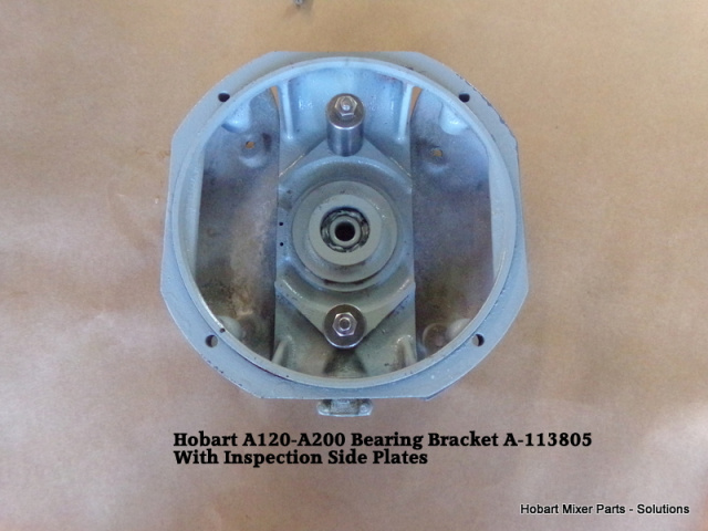 Hobart A120-A200 Bearing Bracket A-113805 With Inspection Side Plates