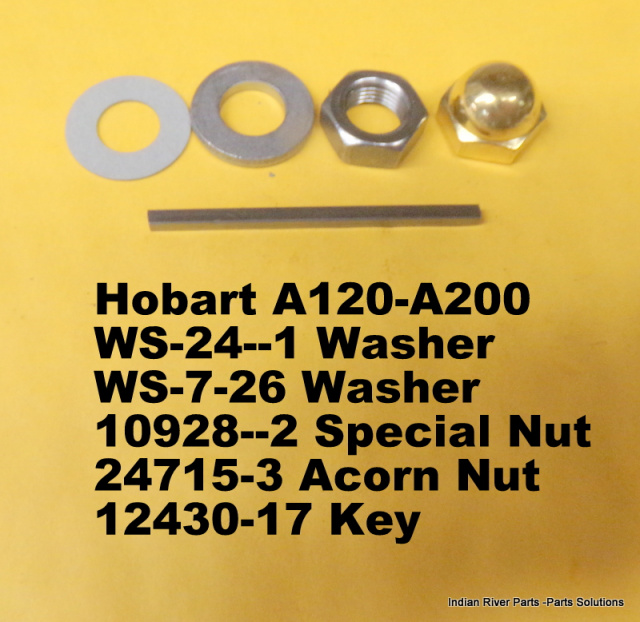 Hobart A120-A200 Planetary Shaft 00-124946 Washer WS-024-01 Washer 00 ...