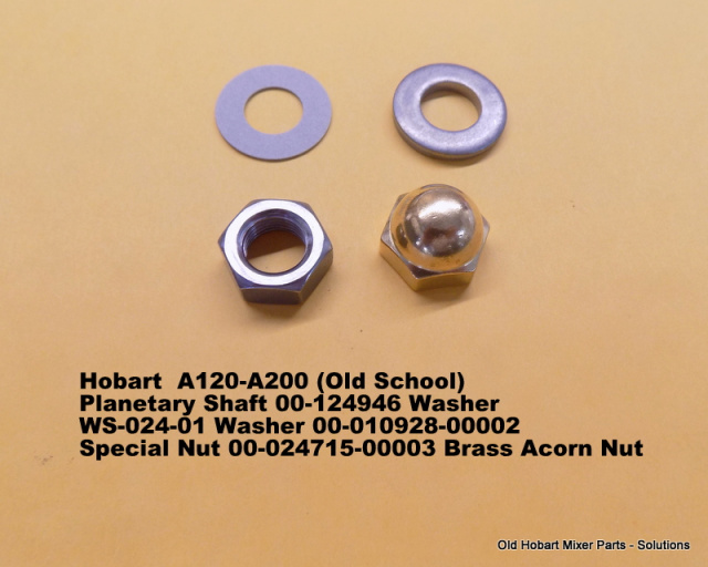 Hobart A120-A200 (Old School) Planetary Shaft 00-124946 Washer WS-024 ...