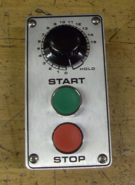 Hobart H600-L800- 00-291729-00002 Plate,on/off Switches-Timer