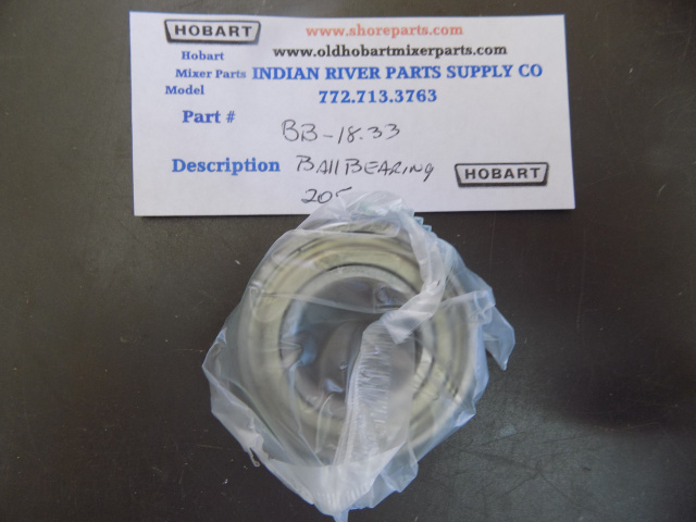 Hobart H600-L800 BB-018-33 Ball Bearing -Clutch Shaft Top & Bottom Ball Bearing