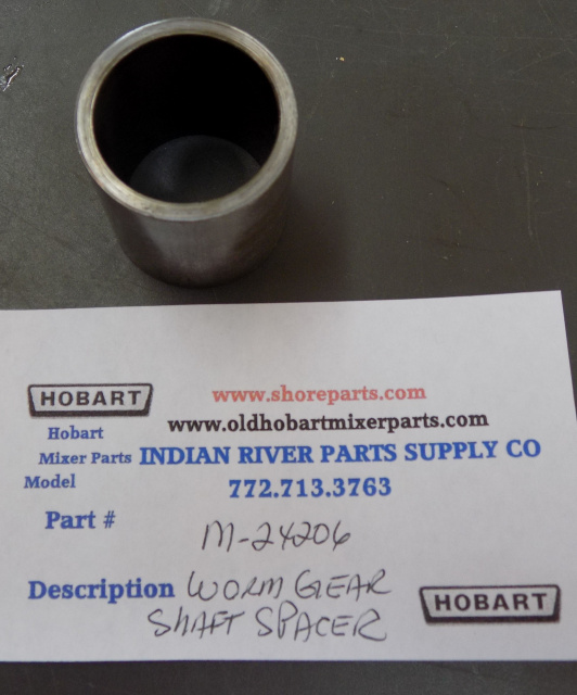 Hobart H600-L800 00-024206 Spacer - Worm Gear Shaft Used