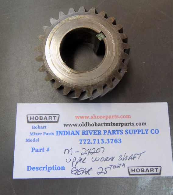 Hobart H600-L800 00-024207 Gear - Upper Worm Shaft (25T) Used