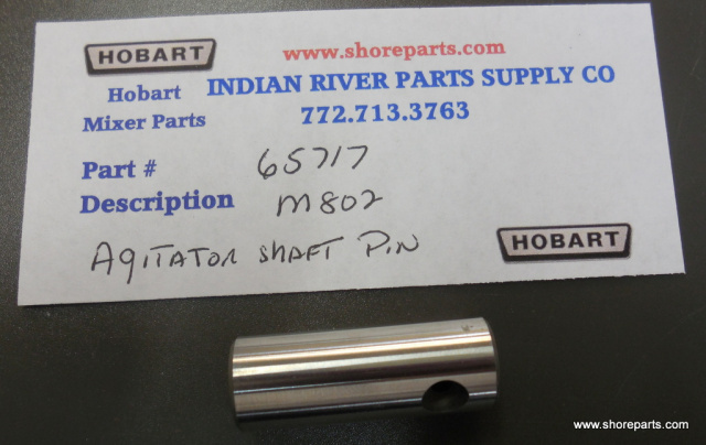 Hobart Mixer M802 65717 Agitator Shaft Pin