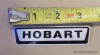 Hobart Mixer Decal 3-5/8" Long