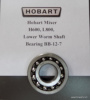 Hobart Mixer H600, L800, Lower Worm Shaft Bearing BB-12-7